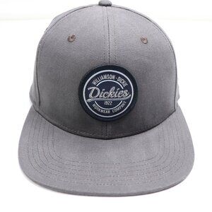 Dickies Baseball Hat Cap Adult One Size Dickies Gray Men's Snapback BNWT